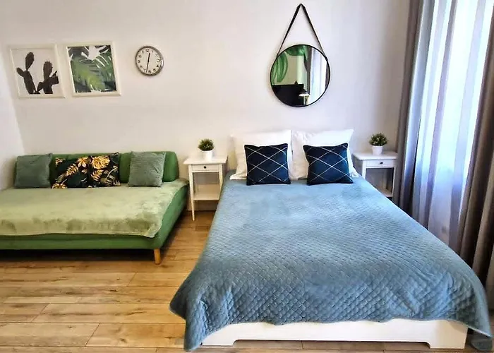 Cozy Modern Studio Green Apartment In Old Town